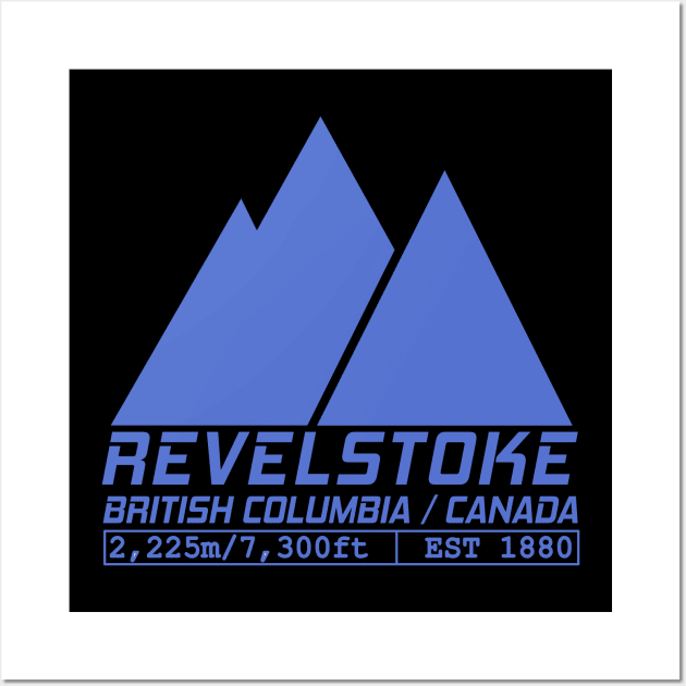 Ski Revelstoke British Columbia Canada Skiing and Snowboarding Wall Art by ChrisWilson